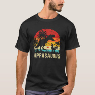 Camiseta Poppa Dinosaur Funny Kid Poppa Saurus 2022