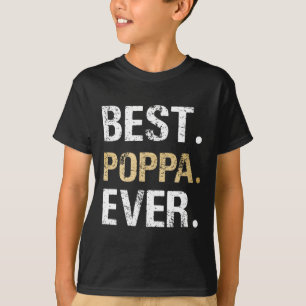 Camiseta Poppa Gift Da Avó Melhor Poppa