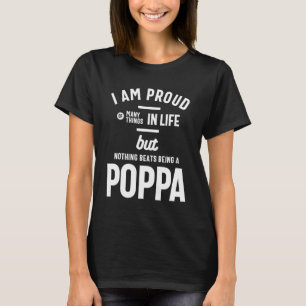 Camiseta Poppa - Orgulhoso De Muitas Coisas Na Vida