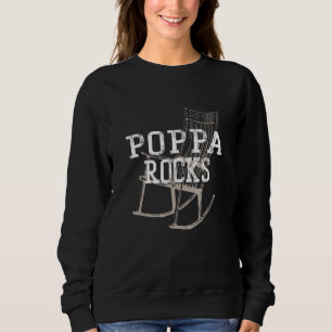 Camiseta Poppa Rocks Dia de os pais Netos Ama Vovô