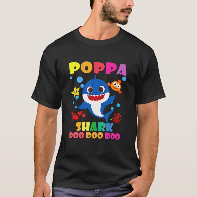 Camiseta Poppa Sharon Doo Doo Engraçado Pais (Frente)