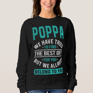 Camiseta Poppa Tentamos Encontrar O Melhor Dia de os pais