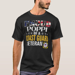 Camiseta Poppi Orgulhoso De Bandeira Americana Da Guarda Co