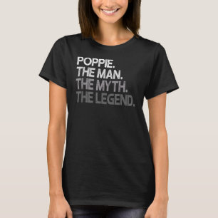 Camiseta Poppie O Homem A Lenda Do Mito