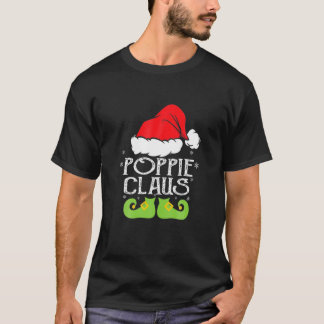 Camiseta Poppie Santa Clause Familiares Correspondendo Paja
