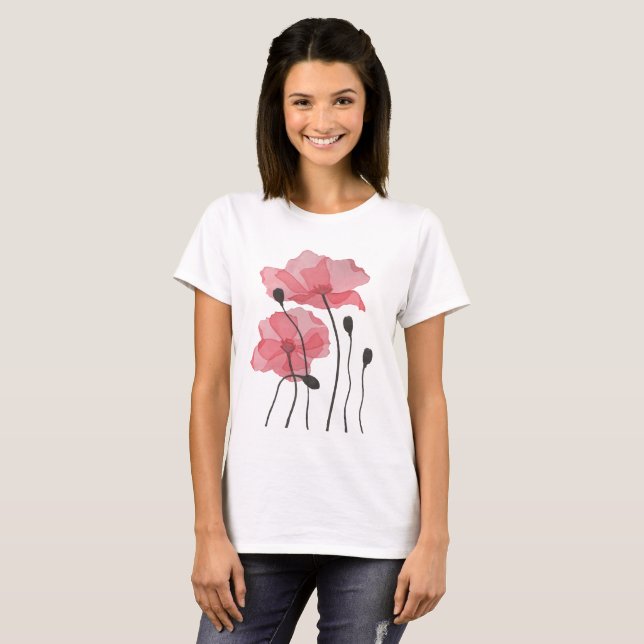 Camiseta Poppies (Frente Completa)