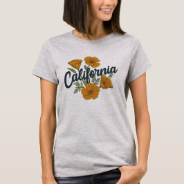 Camiseta Poppies da Califórnia