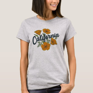 Camiseta Poppies da Califórnia