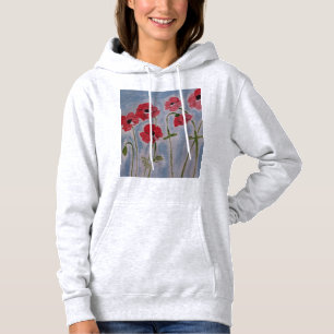 Camiseta Poppies Vermelhos Selvagens