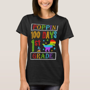 Camiseta Poppin 100 Dias 1rua Grau Dinossauro Elementar Miú