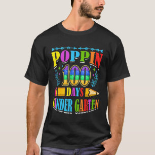 Camiseta Poppin 100 Dias Escolar Infantil P