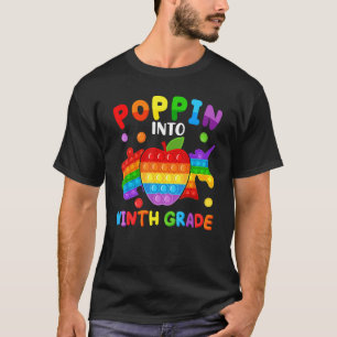Camiseta Poppin Na Equipe Nono Ano De Volta Às Crianças Esc