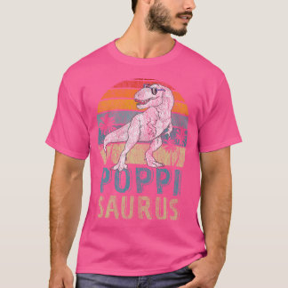 Camiseta Poppisaurus T Rex Dinosaur Poppi Saurus Family Mat