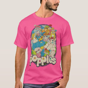 Camiseta Popples Amizade Tripulação 1986