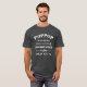 Camiseta Poppop | Avô é para Dia de os pais Cara antiga (Frente Completa)