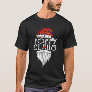 Camiseta Poppy Claus Beard Poppy Claus Natal