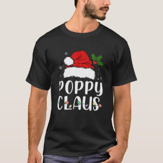 Camiseta Poppy Claus Natal Família Pajama Matando Xmas