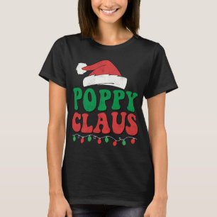 Camiseta Poppy Claus Papai noel Noite de Natal Correspondên