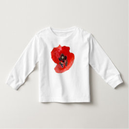 Camiseta Poppy com Fairy Children por Designs KABFA