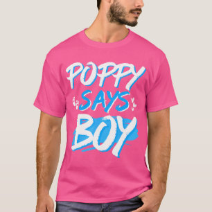 Camiseta Poppy diz que o gênero masculino revela parte do C