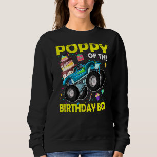 Camiseta Poppy Do Birthday Boy Monster Truck Birthday P