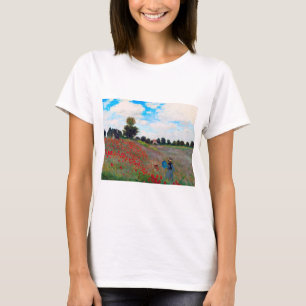 Camiseta Poppy Field, Monet