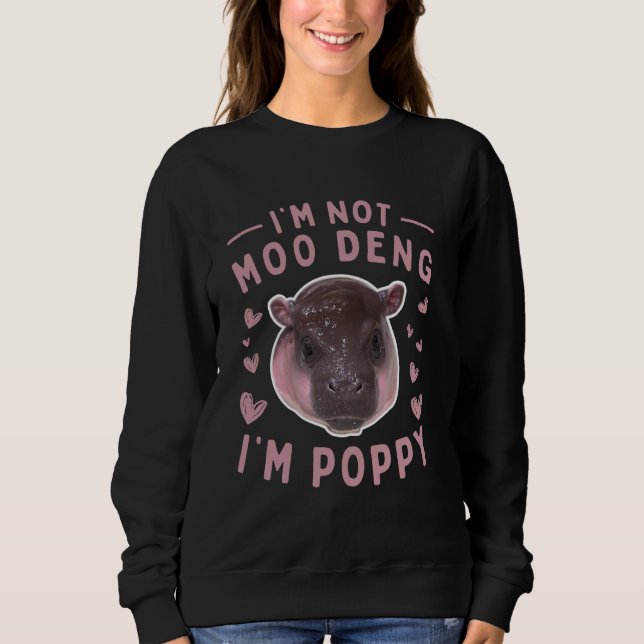 Camiseta Poppy New Baby Pygmy Hippo at Metro Richmond Zoo V (Frente)