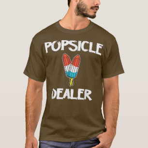 Camiseta Popsicle Dealer Funny 4 De Julho