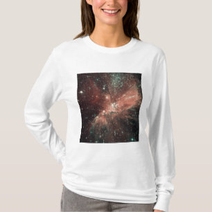 Camiseta População de estrelas crianças na Via Látea