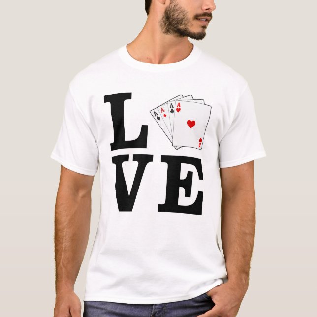 Camiseta Pôquer do Amor (Frente)