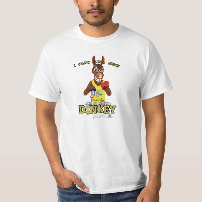 Camiseta Póquer donkey (Frente)