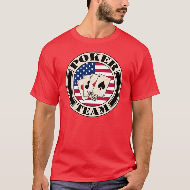 Camiseta póquer equipa (Frente)