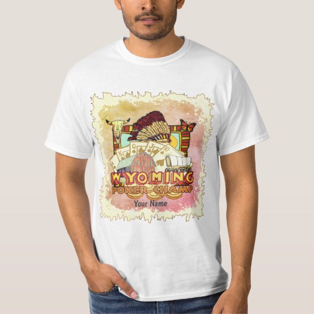 Camiseta Pôquer Wyoming (Frente)