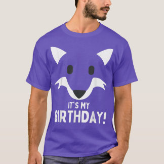 Camiseta Por Adiante É O Meu Aniversário de criança De Meni
