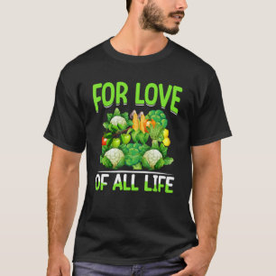 Camiseta Por Amor De Toda A Vida Eu Vegan