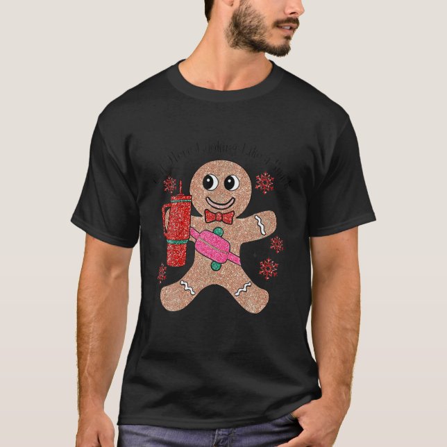 Camiseta Por Aqui, Parece Um Pão De Pão De Pão De Pão C (Frente)