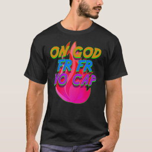 Camiseta Por Deus FR Sem Boné Engraçado Internet Slang Meme