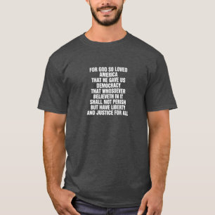 Camiseta Por Deus tão amada América