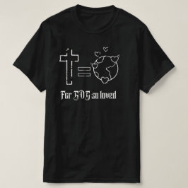 Camiseta Por Deus tão amado