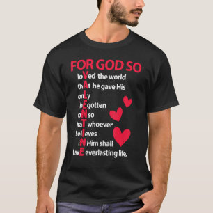 Camiseta Por Deus Tão Amado O Namorados Mundial Christian C