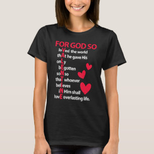 Camiseta Por Deus Tão Amado O Namorados Mundial Christian C