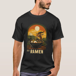 Camiseta Pôr-do-sol Arte Japonesa Amante de Massas Vida Sel