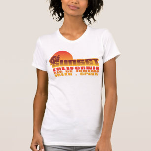 Camiseta Por do sol Califórnia Rio de Janeiro Ibiza