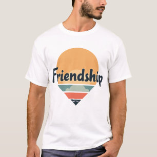 Camiseta Pôr do Sol da Amizade