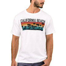 Camiseta Pôr do Sol da Praia da Califórnia