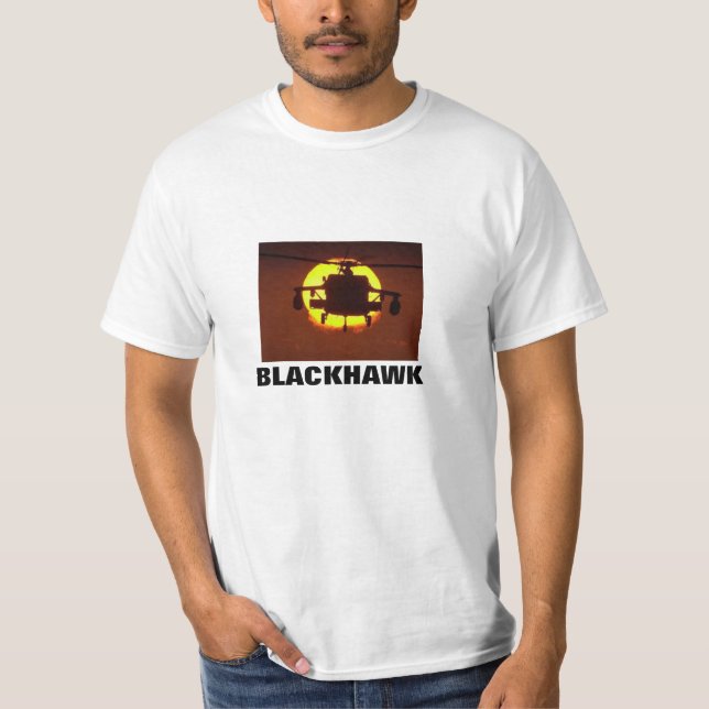 CAMISETA POR DO SOL DE BLACKHAWK (Frente)