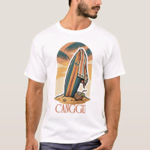 Pôr do sol de Canggu Surf – Vibrações da praia tro