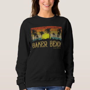 Camiseta Pôr do Sol de Verão Palmeira Vintage Califórnia Ba