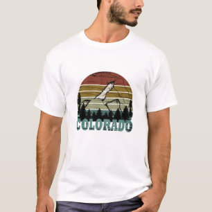 Camiseta pôr do sol do colorado