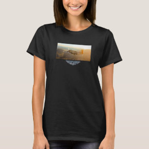 Camiseta Pôr do Sol do Planeta Maverick de Topo